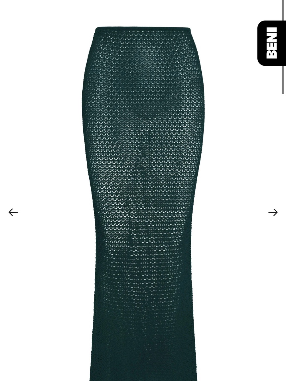 Monday Swimwear Fontelina Skirt in Evergreen